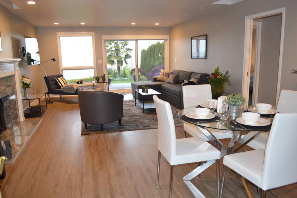 1-Bedroom Seaview Guesthouse On Seattle Luxury Estate With Views Of Olympic Mountains Екстер'єр фото