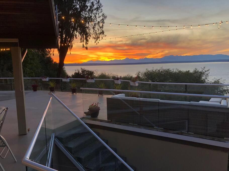 1-Bedroom Seaview Guesthouse On Seattle Luxury Estate With Views Of Olympic Mountains Екстер'єр фото